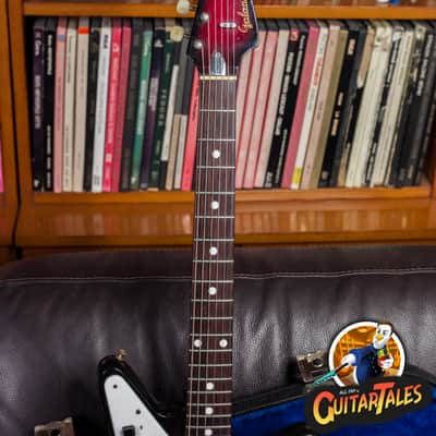 Galanti Grand Prix V4 1964 Italian red sunburst -VIDEO- image 9