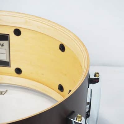 Pearl USED ​​Masters Maple Pure Snare Drum 14x6.5 - #382 Nature Walnut [MP4P1465S/C #382] image 11