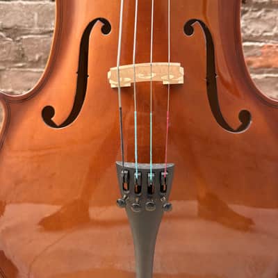 Etude 1/2 Size Student Cello Outfit w/ Gig Bag & Fine Tuners - Good Condition image 5