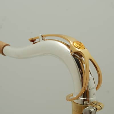 Yamaha TE1 Silver Plated Custom E1 Tenor Saxophone Neck W/GoldLacquer Option image 6