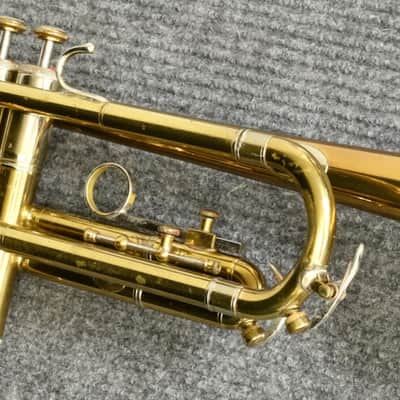 Vintage Reynolds Contempora Large Bore Bb Trumpet w 1st Valve Slide Trigger...1957 image 1