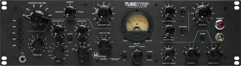Heritage Audio TUBESTRIP All-Tube Recording Channel Strip image 1