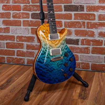 PRS Private Stock#4336 Singlecut with Piezo Quilted Maple Top Beach Fade/Brazilian Rosewood Neck 2013 w/OHSC image 3