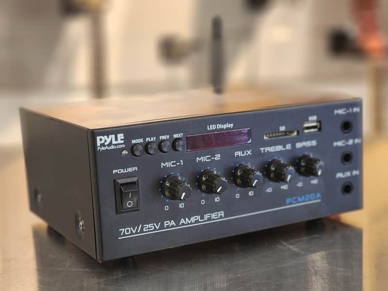 Pyle Audio PCM20A small PA amplifier image 1