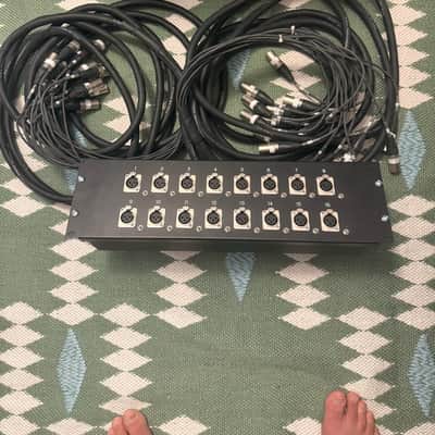 16 channel XLR Rack Mount Snake 25ft length image 1