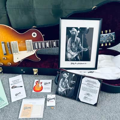 Gibson Custom Shop Billy Gibbons 1959 Les Paul Pearly Gates Signed & Aged Tom Murphy 2009 image 9