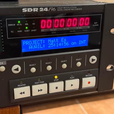 Mackie SDR 2496 hard disk recorder with Mackie Remote image 10