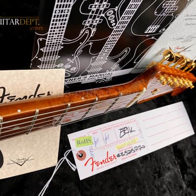 ♚ SUBLIME ♚ 2016 Fender CUSTOM SHOP Artisan OKOUME Stratocaster♚Dark Roasted♚69 Handwounds ! image 19