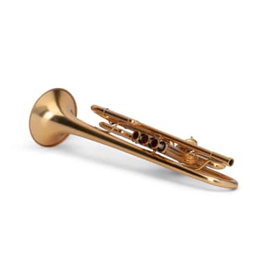 Adams A1 Bb Trumpet - Satin Gold Lacquered image 10