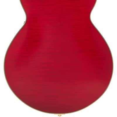 D'Angelico Excel SS Thinline Hollow Body - Dark Cherry Burst (DAESSSGT) image 5