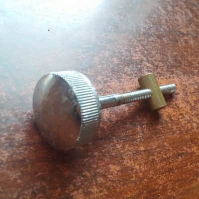 VINTAGE Slingerland Internal Damper Mute Muffler TONE CONTROL KNOB Screw W/ Brass Nut NO TARIFF image 3