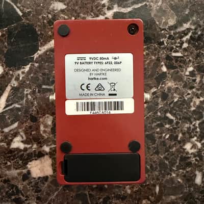 Hartke HF44 Bass Fuzz 2010s - Orange/Red image 6