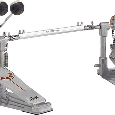 Pearl Longboard Double Bass Drum Pedal - Chrome (P932L) image 1