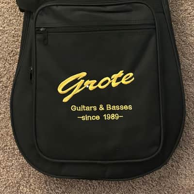 GROTE Guitar Solid Body Electric Guitar with Gigbag LPYS-006 (Black) image 4