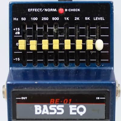 Maxon BE-01 Bass EQ Adapter Use Only With Original Box Guitar Effect Pedal 130553 image 3
