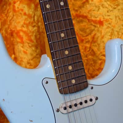 Fender Stratocaster Custom Shop Relic 2017 - sonic blue image 12