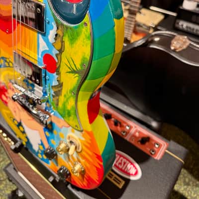 SX Guitars “ THE FOOL”  Clapton’s REPLICA   2025 - Custom Hand Painted image 9