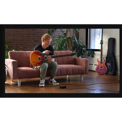 PRS SE Ed Sheeran Hollowbody Baritone Piezo Pink Ombre image 6