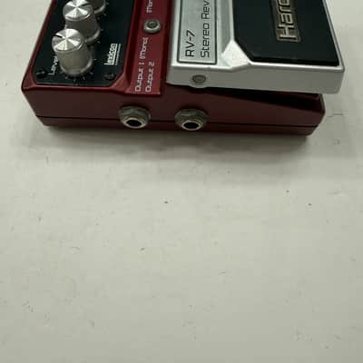 Digitech RV-7 Hardwire Stereo Reverb Digital Lexicon Guitar Effect Pedal image 3