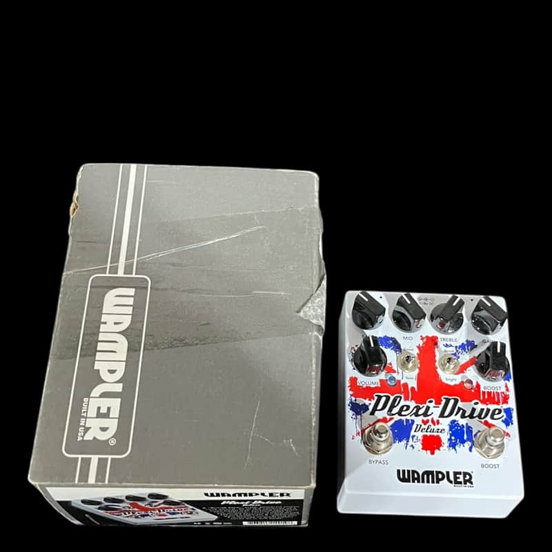 Wampler Plexi-Drive Deluxe V2 (Small Logo) 2010s - Graphic X12403 image 1