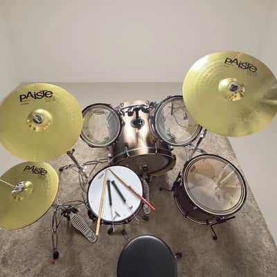 PDP Mainstage 5-Piece Drum Set (DW) – Upgraded Evans Heads, Paiste Cymbals, Hardware & Extras image 2