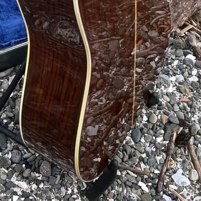 1978 Martin D-28 “shade top” sunburst with original case image 8
