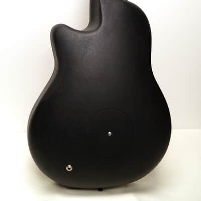 Ovation Celebrity Deluxe CC44-CTBFA Mid-Depth Acoustic-Electric Guitar - Cherry Figured Ash image 7