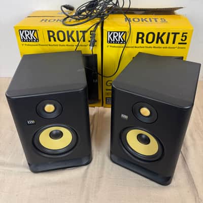 KRK RP-5 Rokit G4 2-Way 5" Active Studio Monitors (Pair) 2019 - 2021 - Black image 10