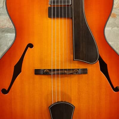 BOURGEOIS LC4 Limited Edition Acoustic Archtop - 2002 - n.3 di 12 pezzi al mondo - Violin Burst image 6