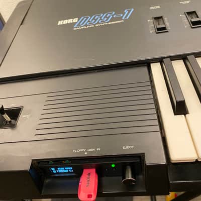 USB Floppy Emulator for the Korg DSS-1 or DSM-1 with rotary knob & pre-loaded 16gb USB Drive image 3