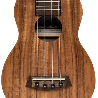 Islander AS-4 Traditional Okume Neck Soprano Ukulele w/Acacia Top image 4