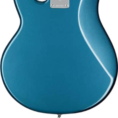 Sterling StingRay RAYSS4 Short Scale 4-String Bass Guitar, Rosewood Fingerboard, Toluca Lake Blue image 3