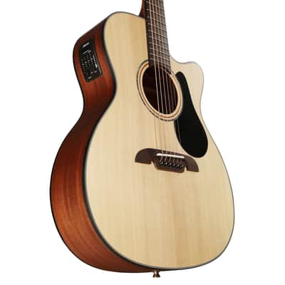 Alvarez AF30CE Artist Series OM/Folk Acoustic-Electric Guitar (Natural) image 6
