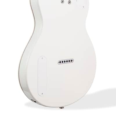 Heatley Guitars Beaumont, 2022 Amber/Ivory, Wolftone P-90's NEW (Authorized Dealer) image 8