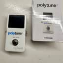 TC Electronic Polytune 3 Polyphonic Tuner Pedal 2017 - Present - White