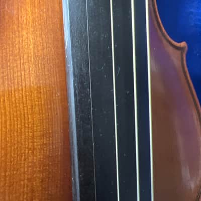 Unbranded 3/4 Antonio Stradivarius faciebat Cremona 1713 West Germany + Case 1950s-1960s image 15