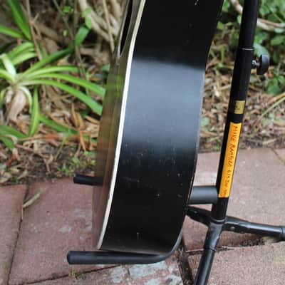 Vintage 1939 Supertone Harmony Art Deco Sunburst Panel Parlor Guitar USA Body & Neck Project image 15