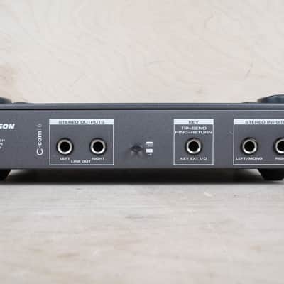Samson Samson C-com 16 Half-Rack Stereo Compressor/Limiter Blue w/ Power Supply image 4