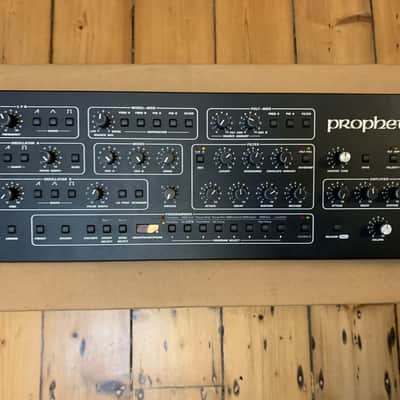 Sequential Prophet-10 Desktop 10-Voice Polyphonic Synthesizer 2021 - Present - Black with Wood Sides image 1