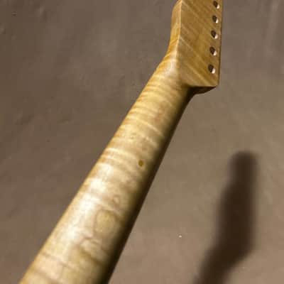 Killer Curly Maple Tele Guitar Neck- Fits Fender & Warmoth image 13