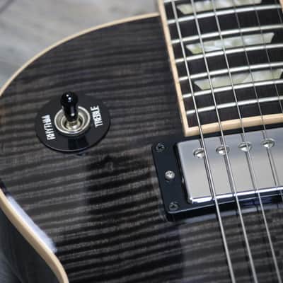Gibson Les Paul Chad Kroeger Standard Blackwater 2010 Charcoal Flame image 24