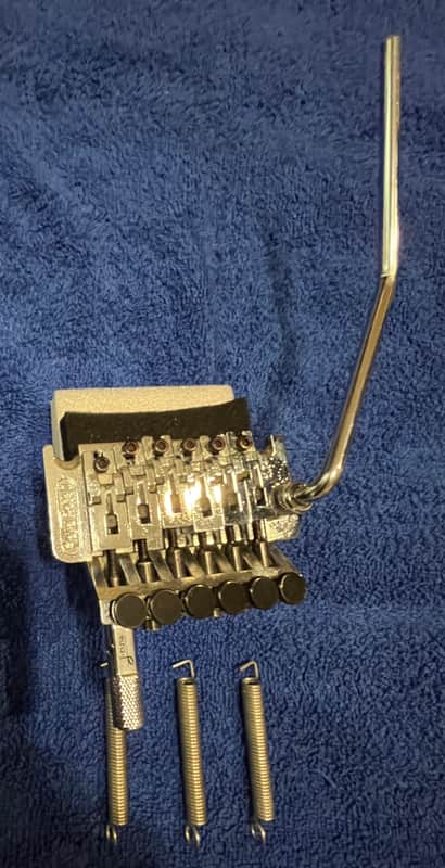 Vintage Floyd Rose II (Schaller) Guitar Locking Tremolo with FIRST RUN D Tuna pre EVH logo image 1