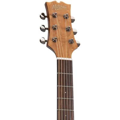 Mitchell MX430QAB Exotic Series Acoustic-Electric Guitar - image 13