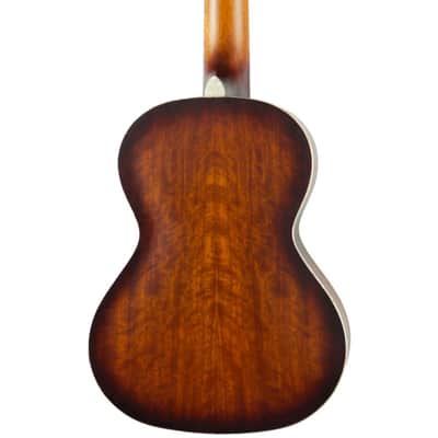 Kala KA-JTE/HB Jazz Archtop Tenor Ukulele, Honey Burst image 2