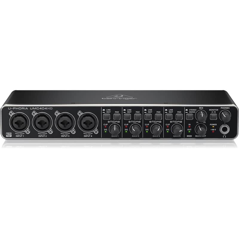 Behringer U-PHORIA UMC404HD Audiophile 4x4, 24-Bit/192 kHz image 1