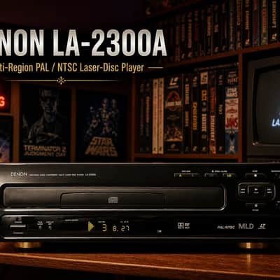 DENON LA-2300A Rare PAL / NTSC Laser-Disc Player image 3