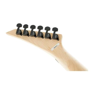 Jackson JS Series King V JS32 6-String Right-Handed Electric Guitar with Poplar Body, Maple Neck, and Amaranth Fingerboard (Black with White Bevels) image 7