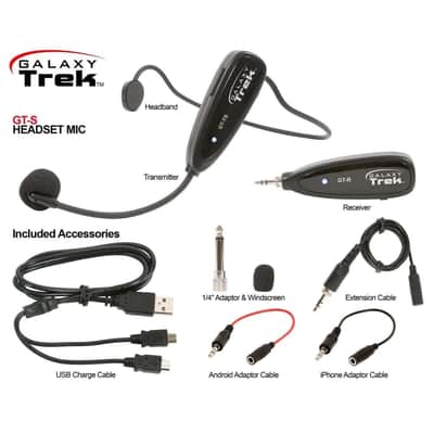 Galaxy Audio Trek GT-S 2.4GHz Mini Wireless Headset System image 3