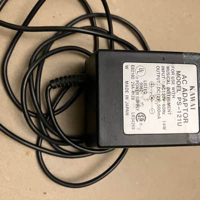 Kawai Keyboard Adapter PS-121U2  K4 Synth Original OEM Vintage Power Supply