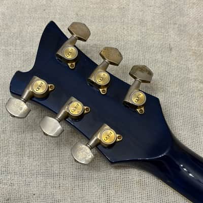 1984 Quest Manhattan MKII Blueburst Offset Matsumoku Japan RARE Model image 11